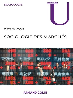 cover image of Sociologie des marchés